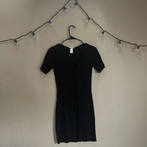Cotton Little Black Dress